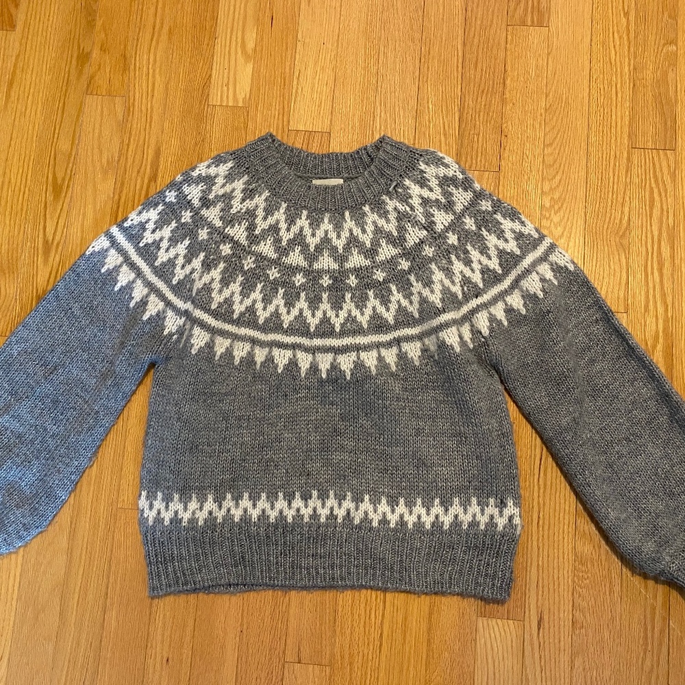 Fair Isle sweater